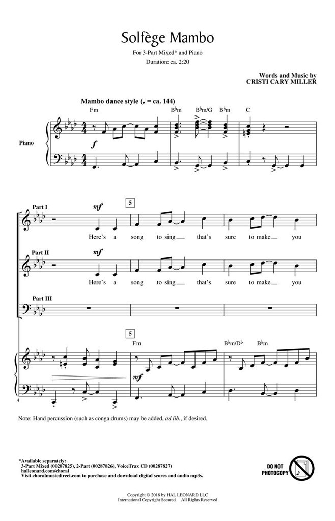 Solfege Mambo