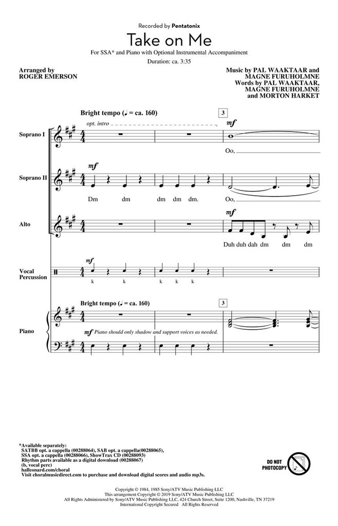 Take on Me