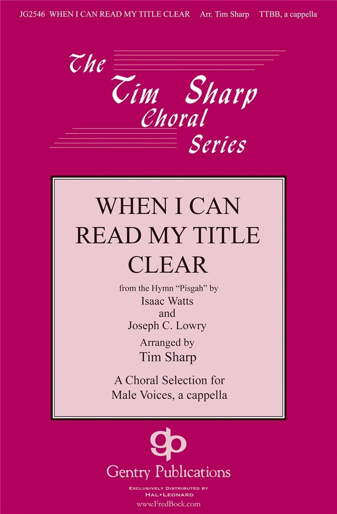 When I Can Read My Title Clear