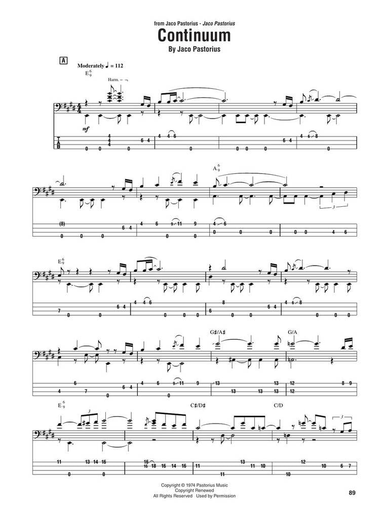 Jaco Pastorius Omnibook