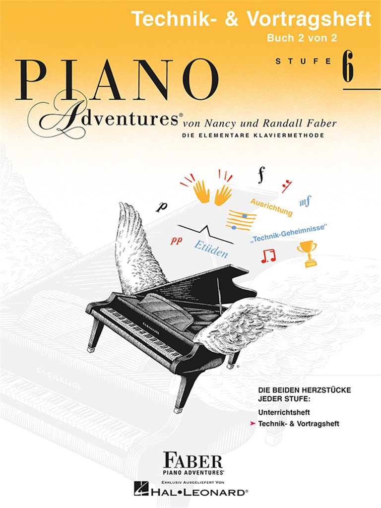 Piano Adventures: Technik- & Vortragsheft 6
