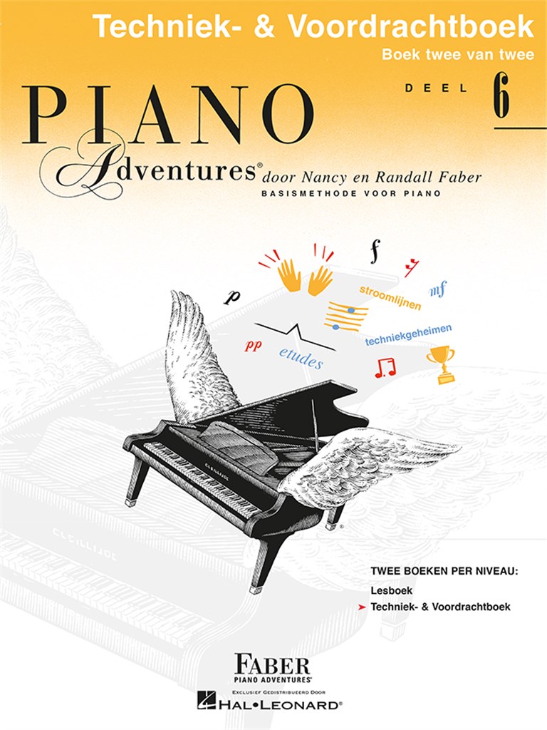 Piano Adventures: Techniek- & Voordrachtboek 6