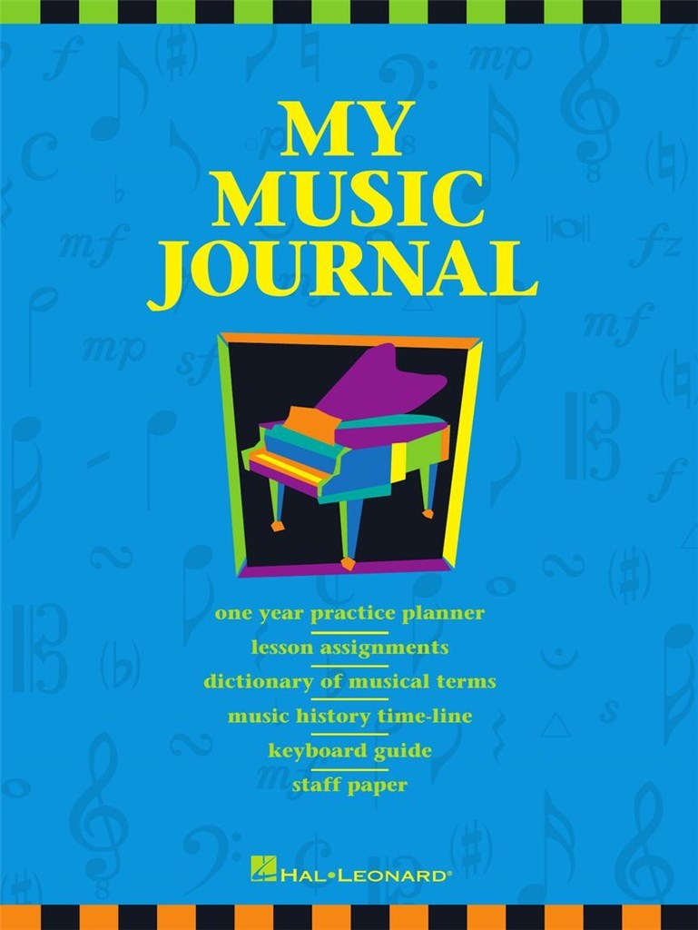 My Music Journal - Student Assignment Book