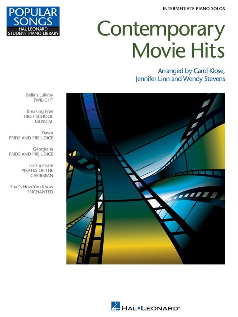 Contemporary Movie Hits: Intermediate Piano Solos