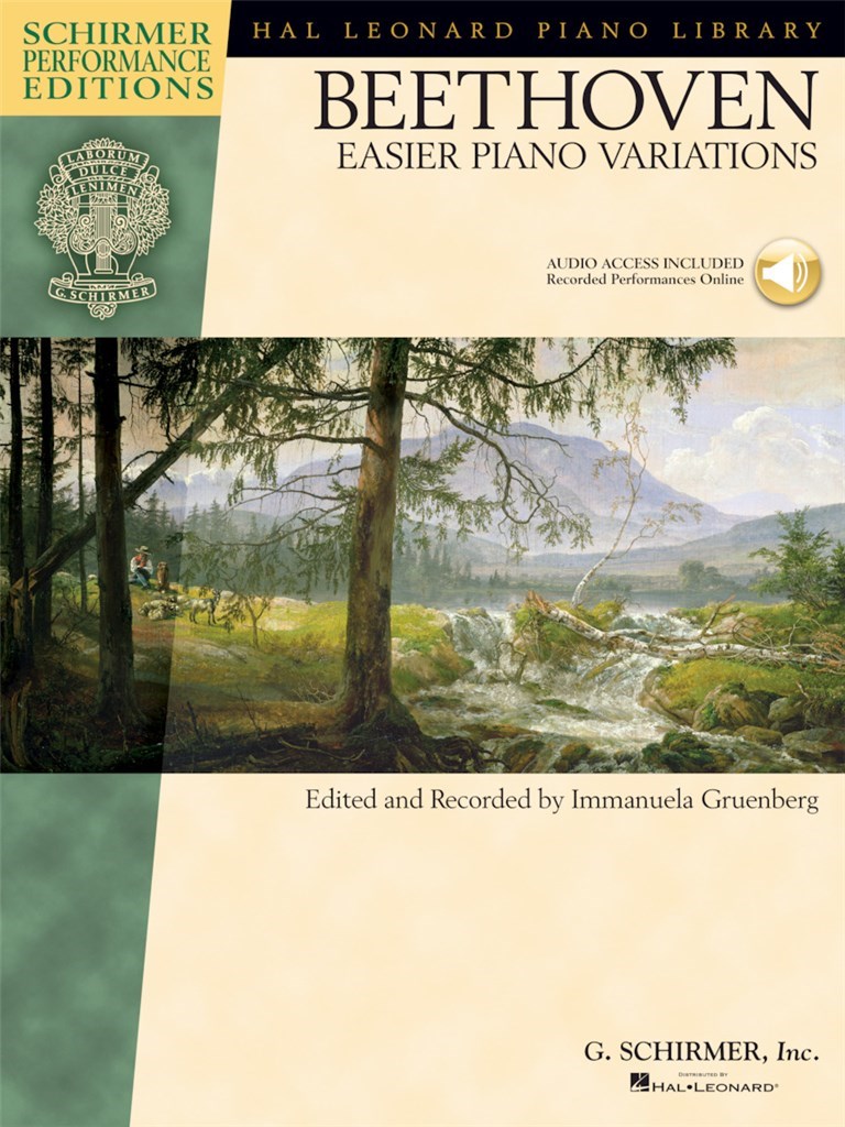 Beethoven: Easier Piano Variations