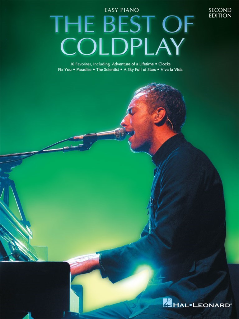 The best of Coldplay for easy piano