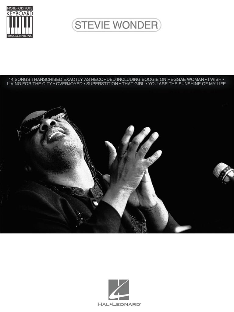 Stevie Wonder - Note For Note Keyboard Transcr.