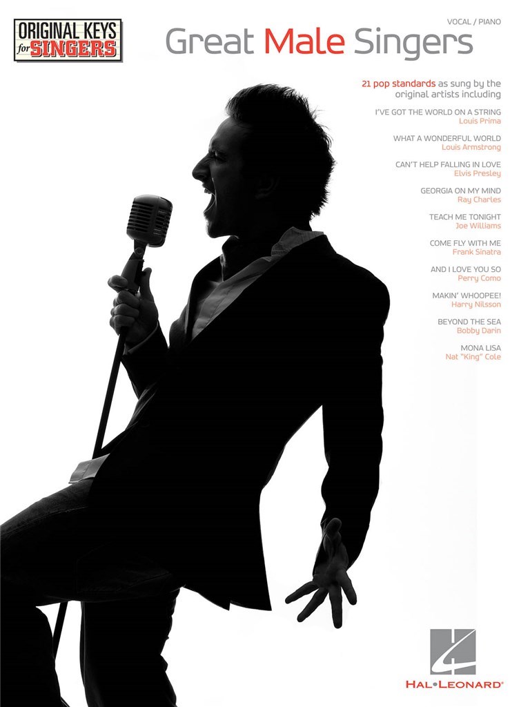 Great Male Singers - Original Keys for Singers