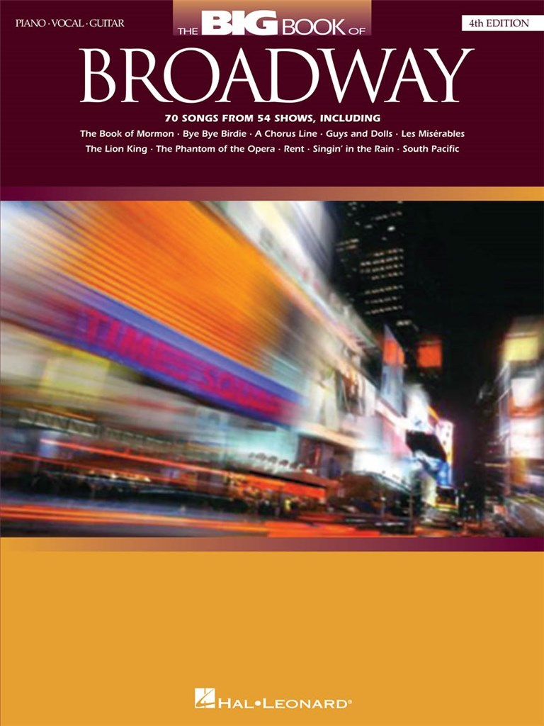The Big Book of Broadway - 4th Edition