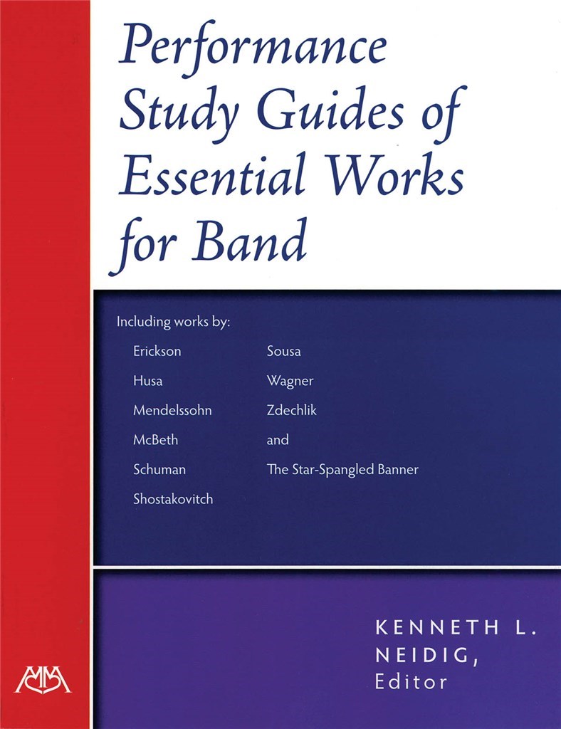 Perf.Study Guides Of Essential Works For Band
