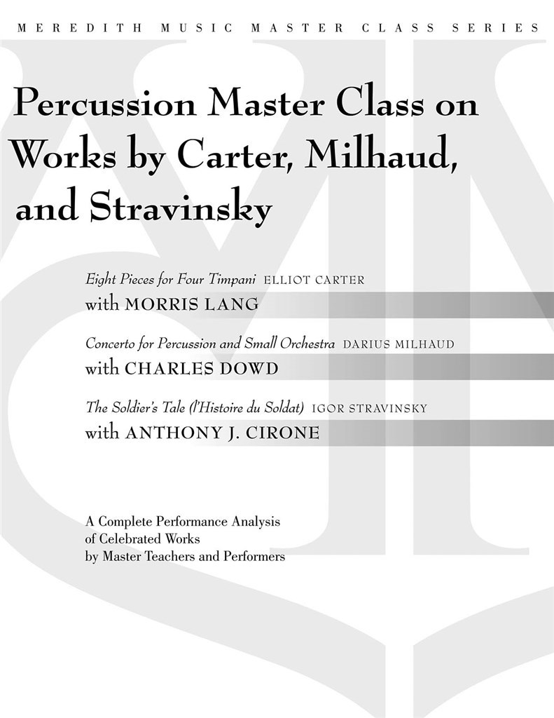 Percussion Masterclass