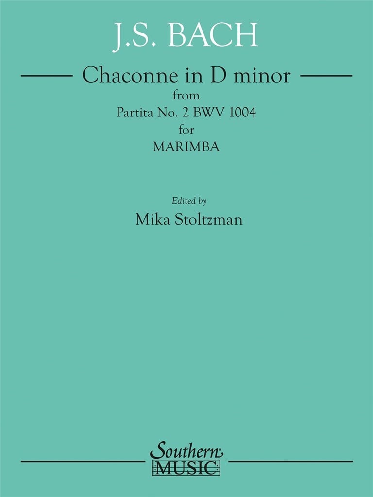 Chaconne in D minor from Partita No. 2 BWV 1004