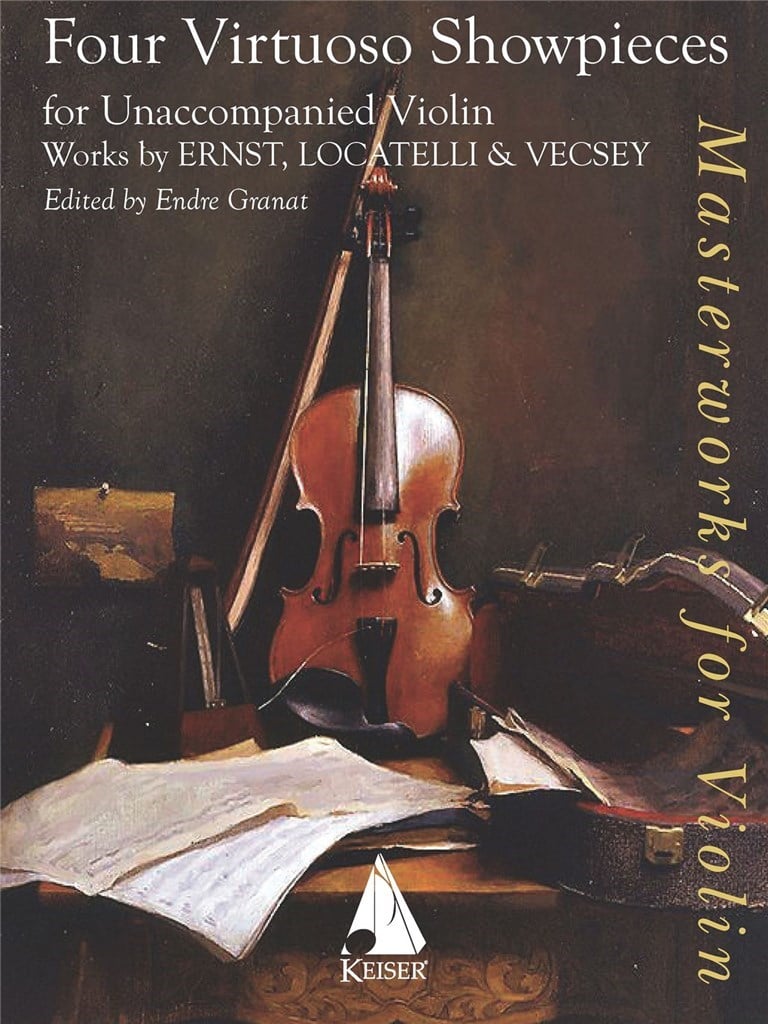 4 Virtuoso Showpieces for Solo Violin