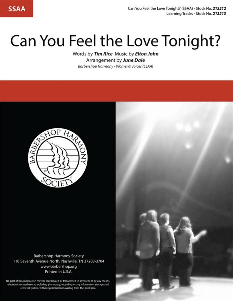 Can You Feel the Love Tonight?