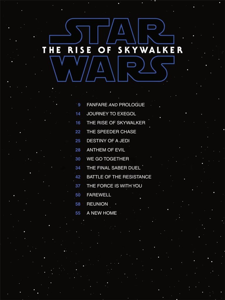 Star Wars – The Rise of Skywalker Easy Piano