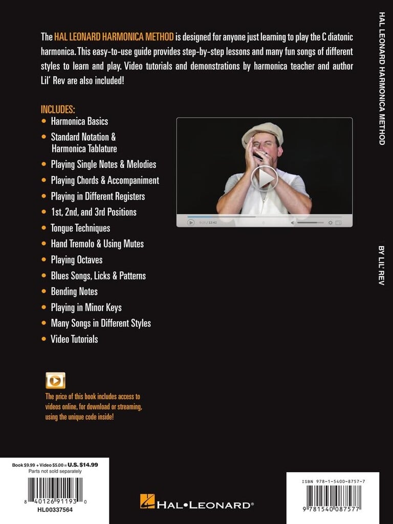 Hal Leonard Harmonica Method - Book 1