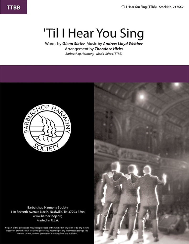 'Til I Hear You Sing
