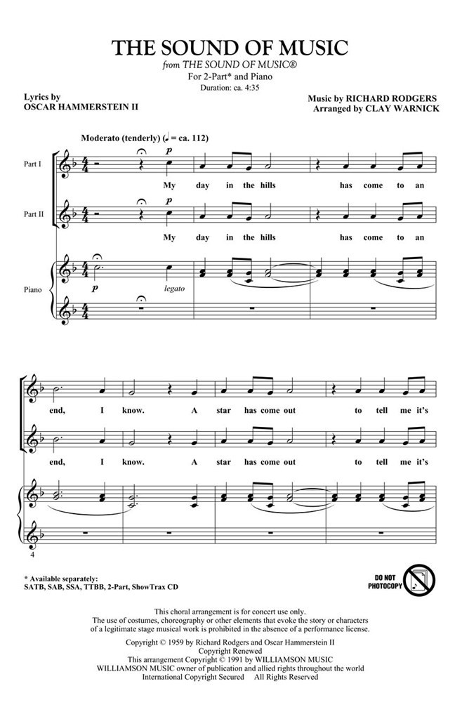 The Sound of Music - 2 Part