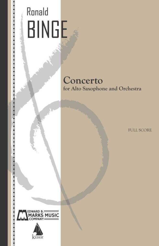 Concerto for Alto Saxophone and Orchestra