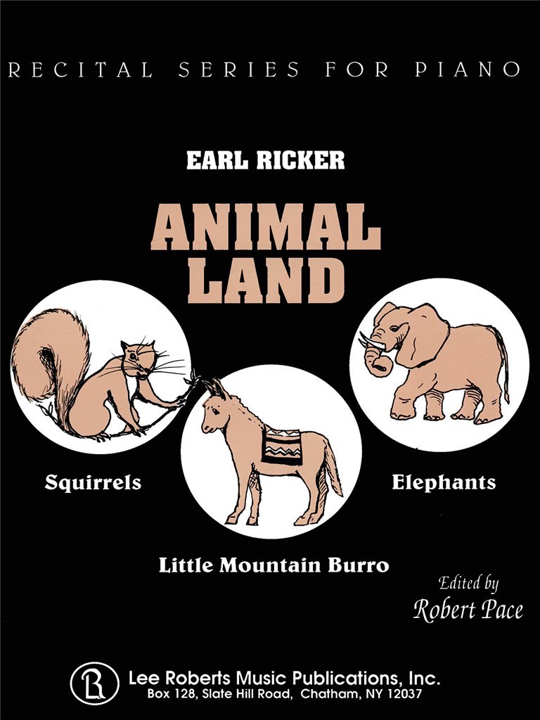 Animal Land Recital For Piano Book 1