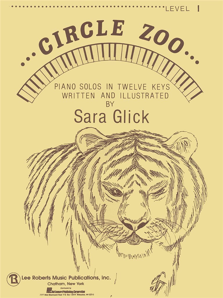 Circle Zoo Level 1 Piano Solos In Twelve Keys