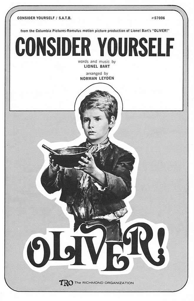 Consider Yourself (SATB)