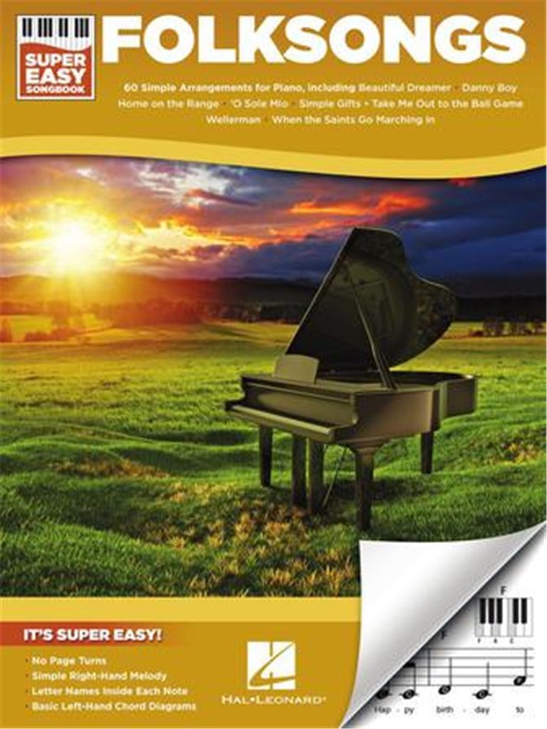 Folksongs - Super Easy Songbook