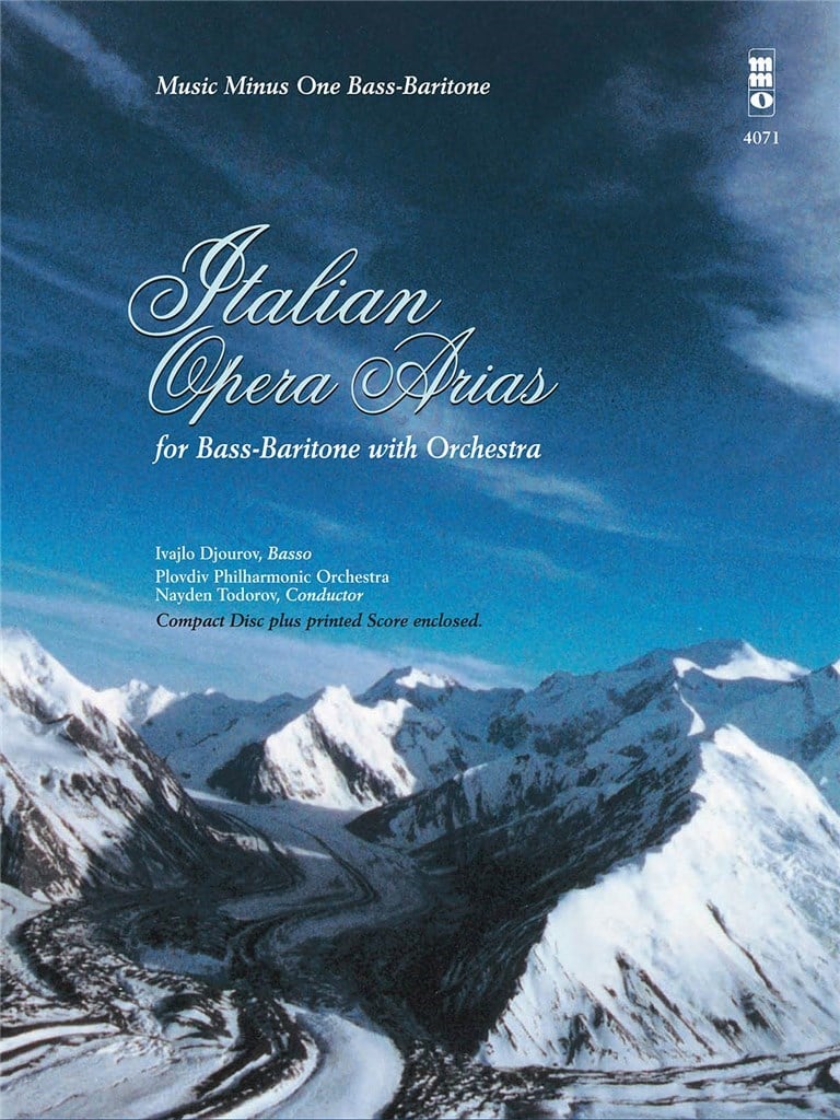 Italian Opera Arias for Bass-Baritone and Orch.