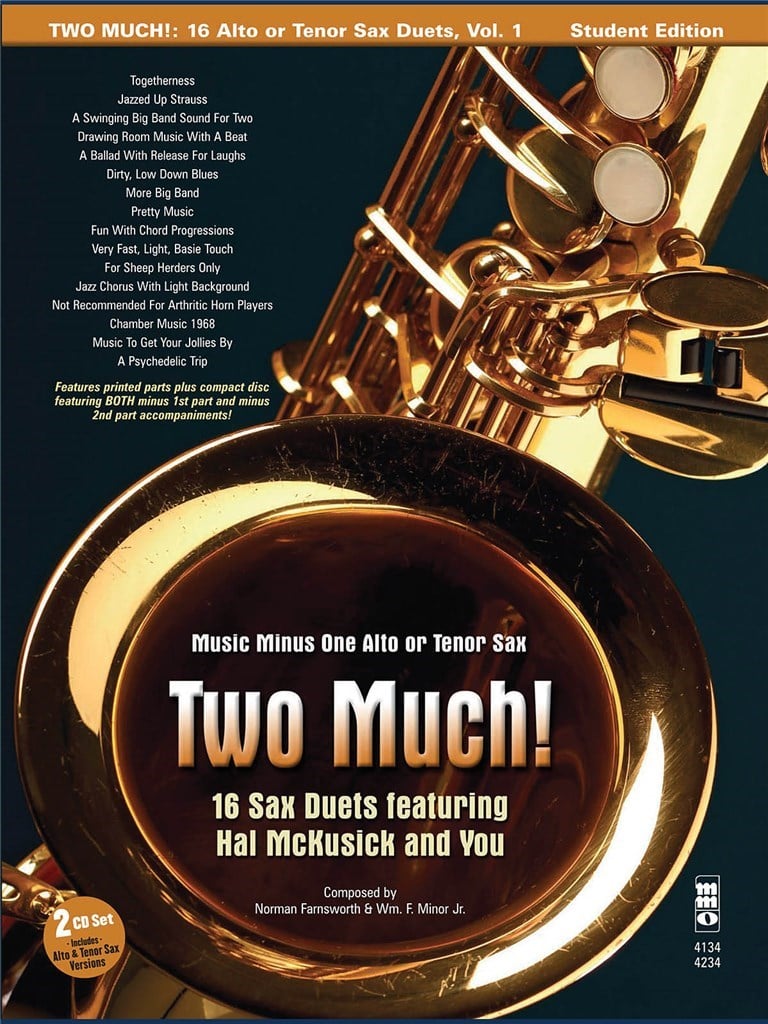 Two Much! 16 Duets for Saxophone
