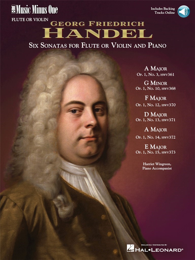 Six sonatas for flute (or violin) and piano