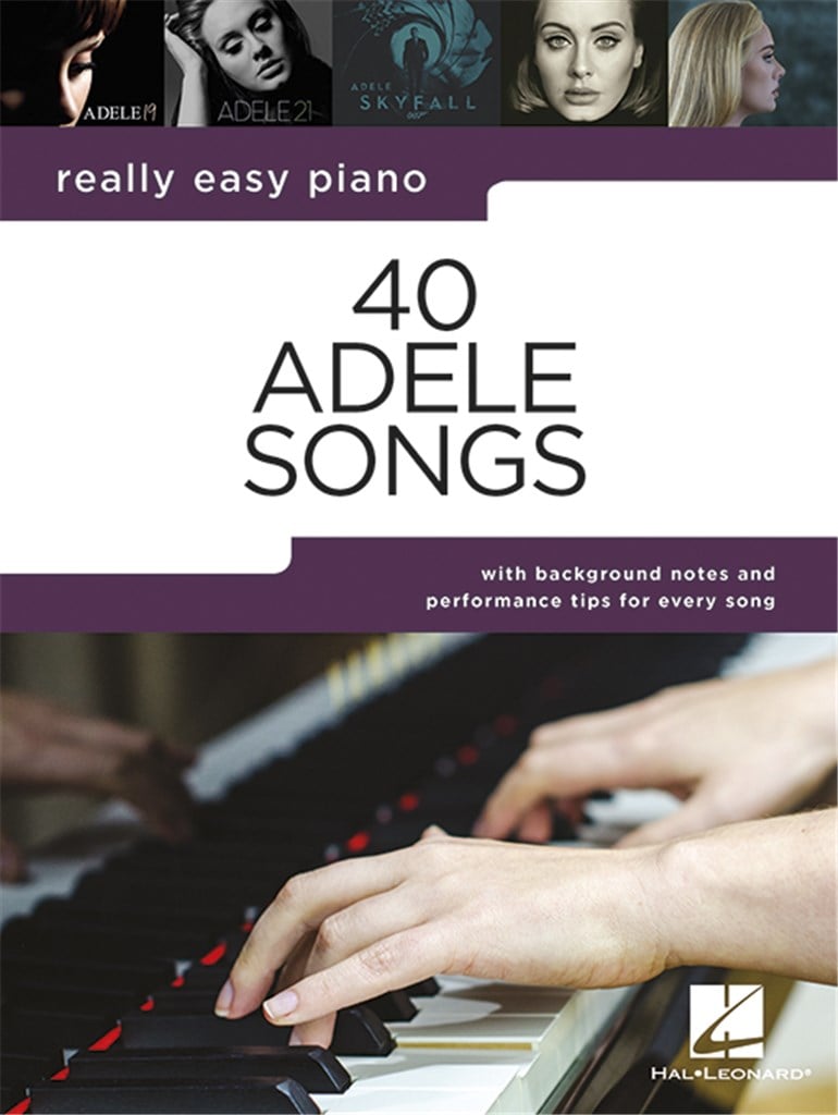 Really Easy Piano: 40 Adele Songs