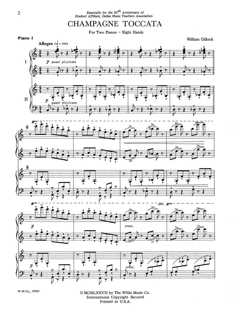 Champagne Toccata
