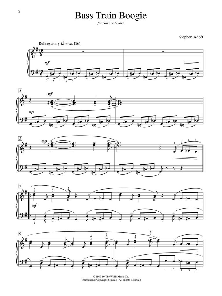Bass Train Boogie