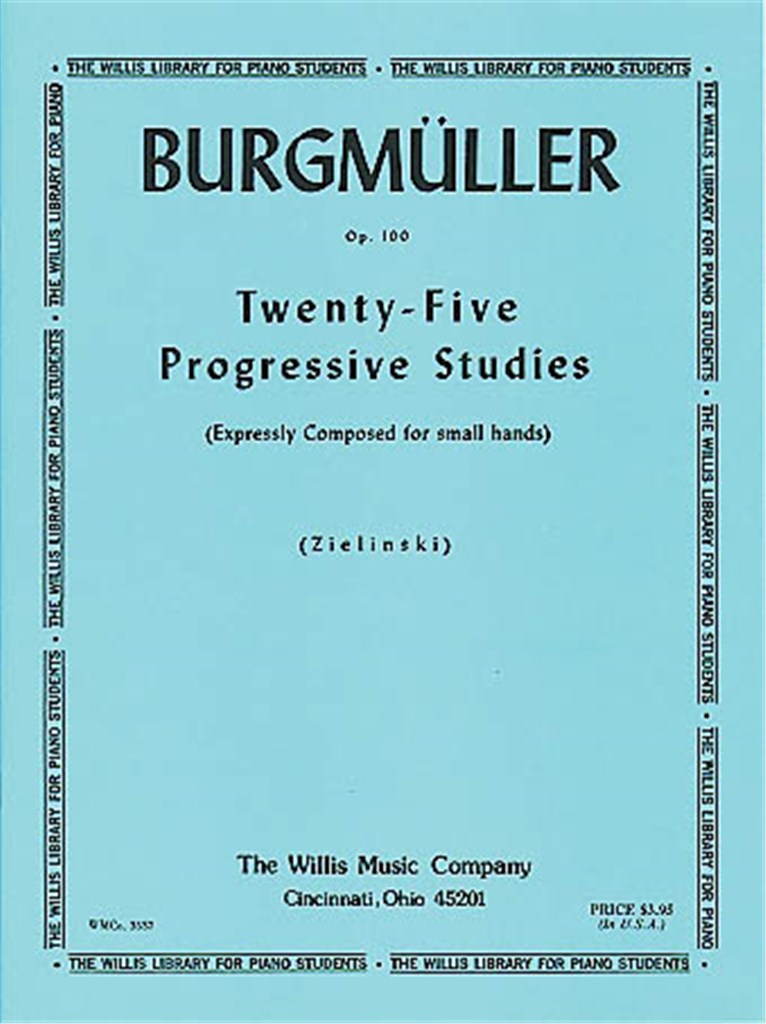 Twenty-Five Progressive Studies, Opus 100