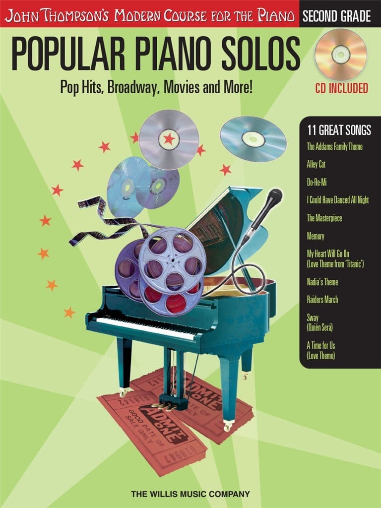 2nd Grade - Pop Hits, Broadway, Movies And More!