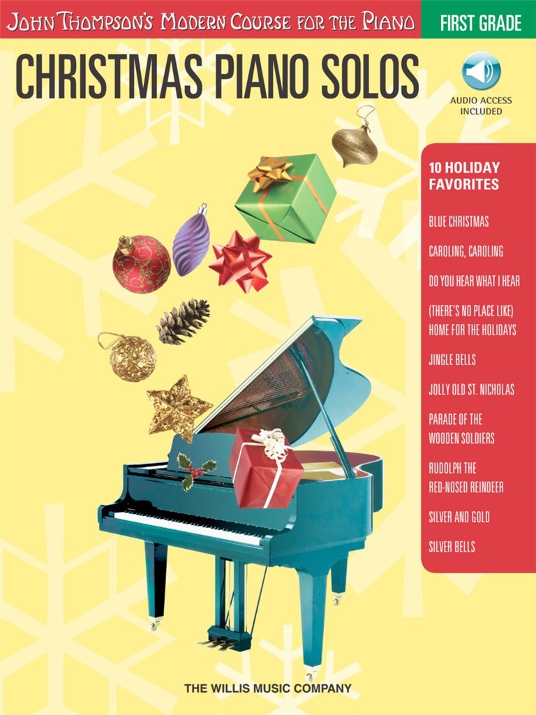 Christmas Piano Solos First Grade