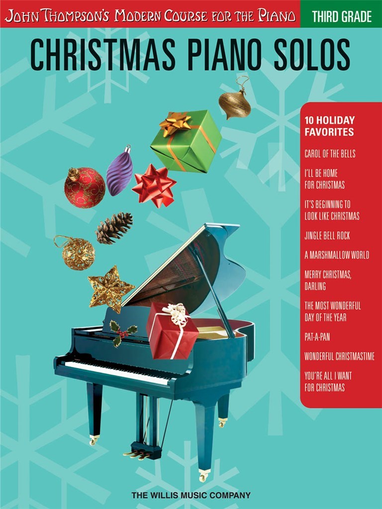 Christmas Piano Solos Third Grade