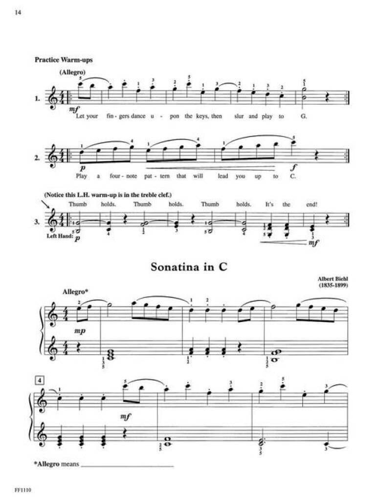 Piano Sonatinas - Book One