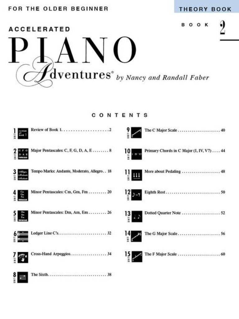 Piano Adventures for the Older Beginner
