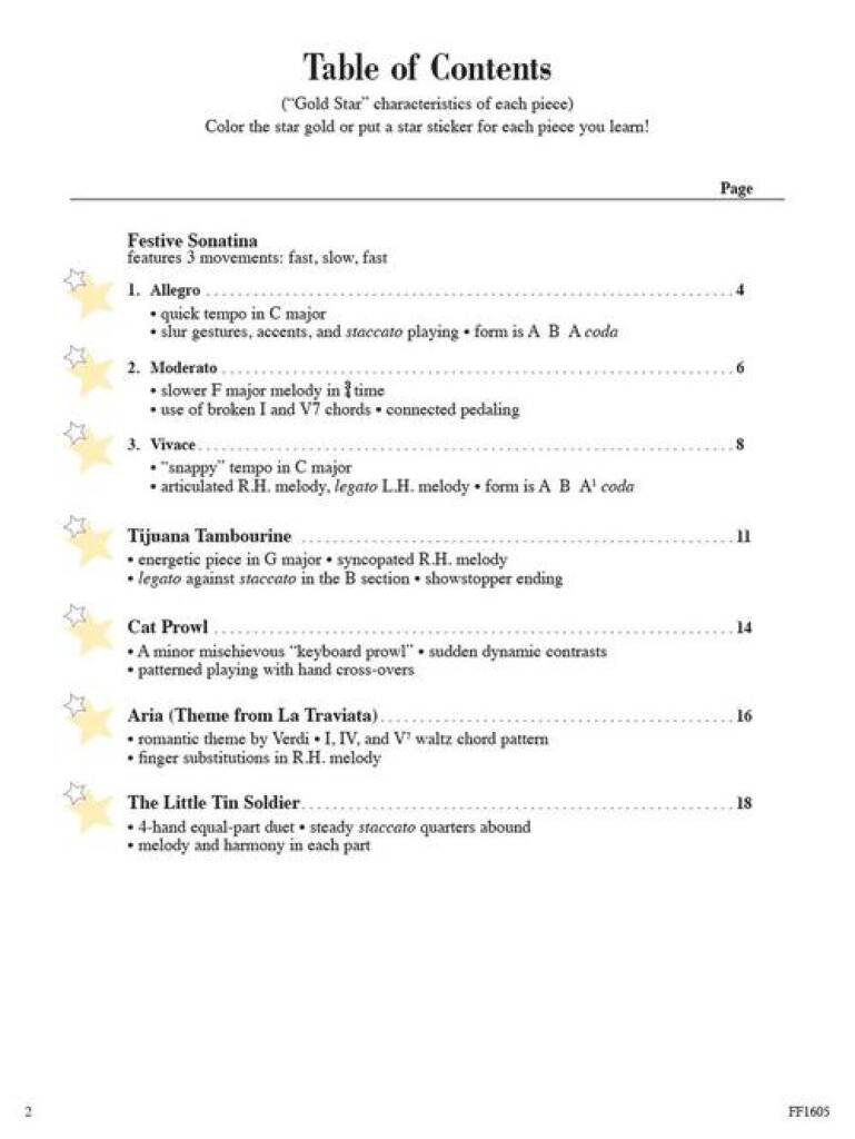 Level 2B - Gold Star Performance with CD