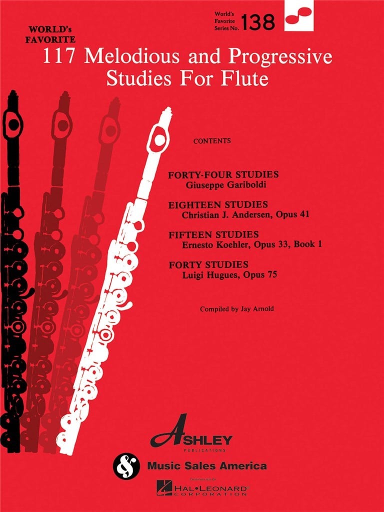 117 Melodious and Progressive Studies for Flute
