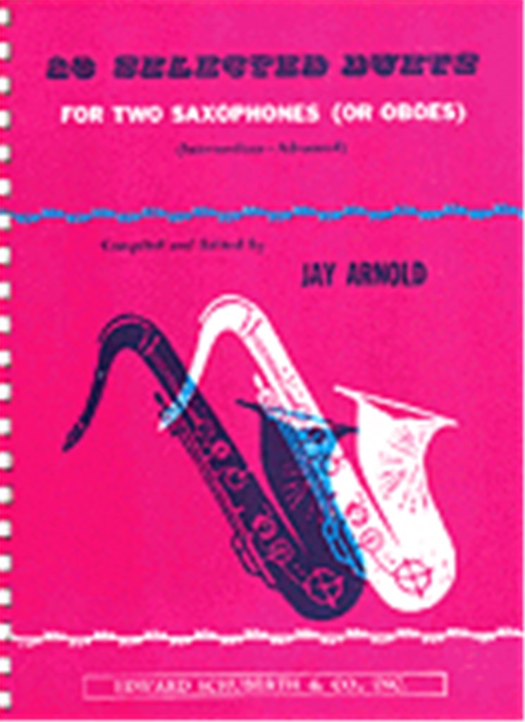 28 Selected Duets For Two Saxophones Or Oboes