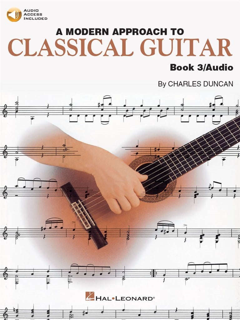 A Modern Approach To Classical Guitar Bk 3 with CD