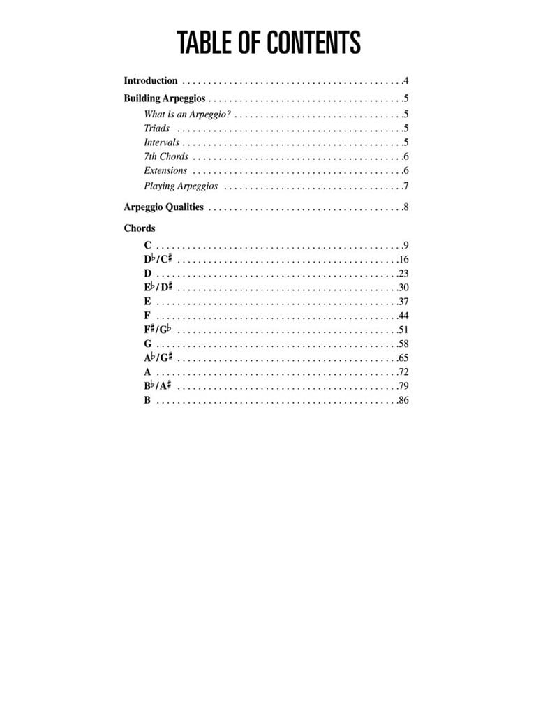 Bass Arpeggio Finder