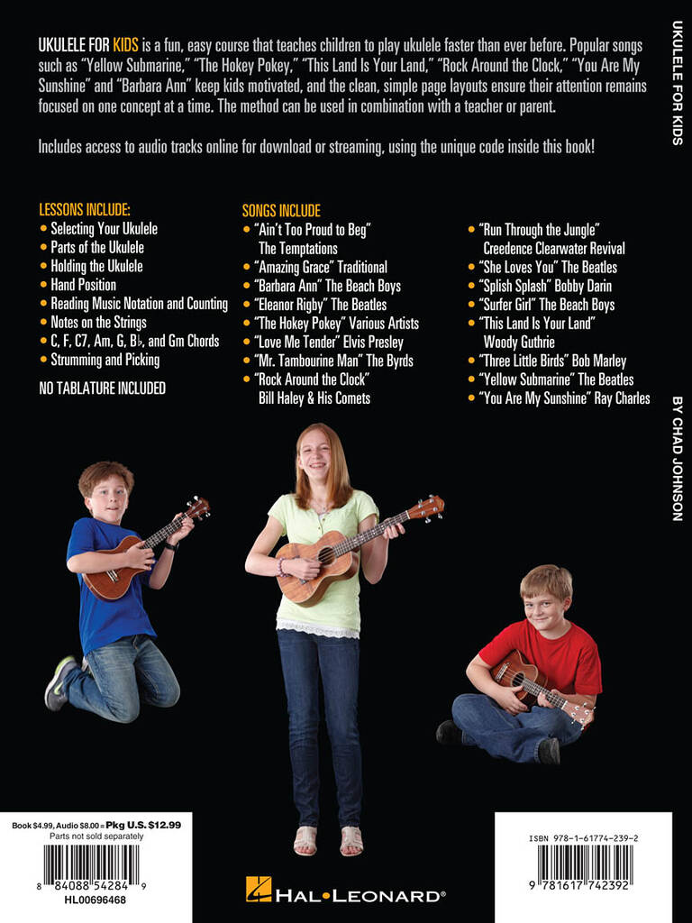 The Hal Leonard Ukulele Method: Ukulele for Kids