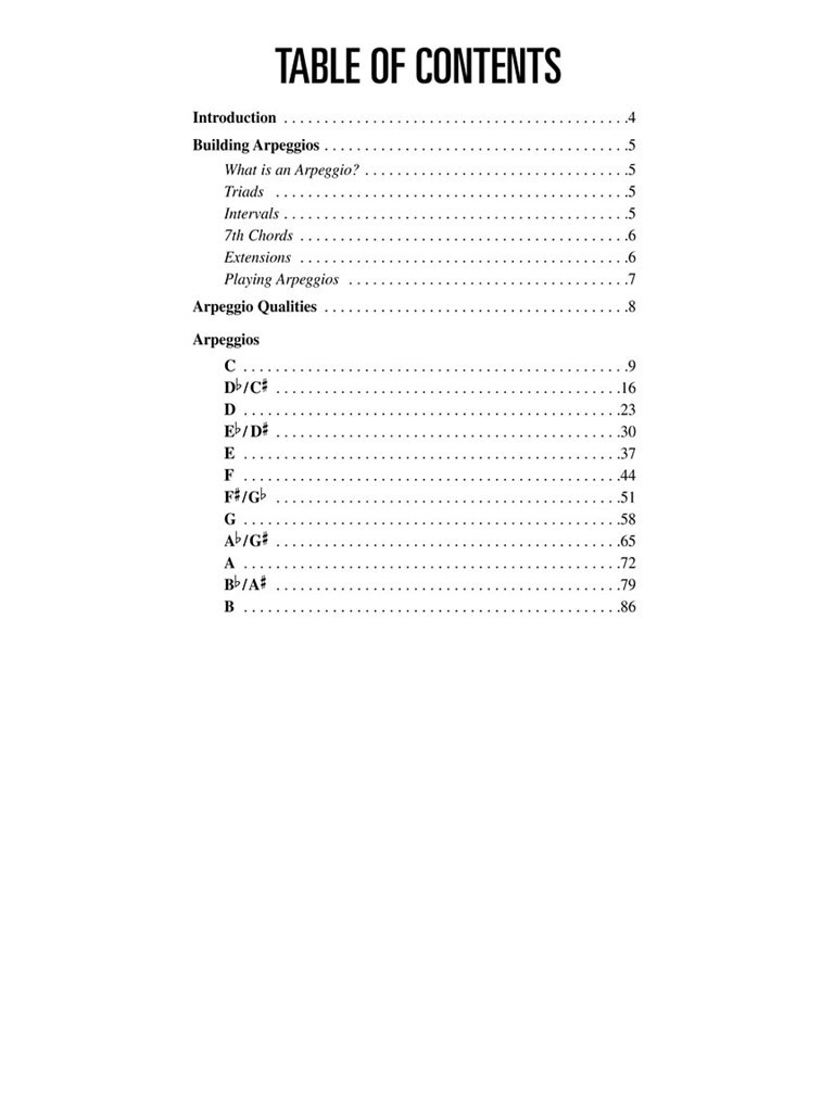 Hal Leonard Guitar Method Arpeggio Finder