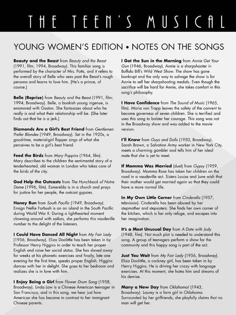 The Teen's Musical Theatre Collection