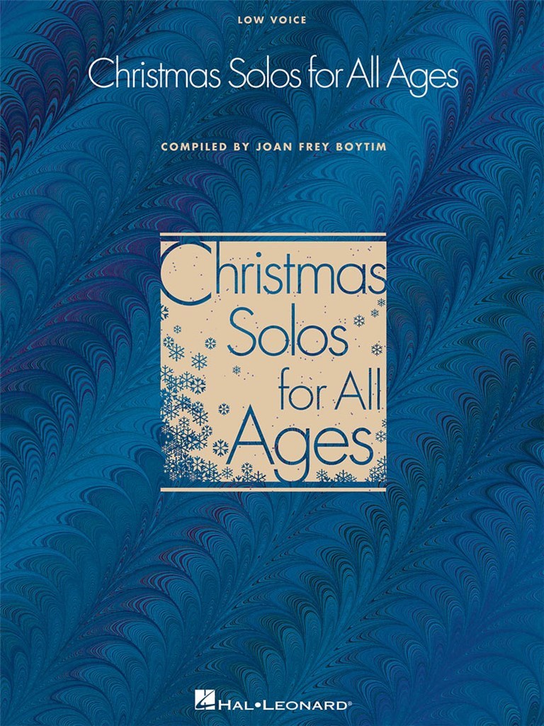 Christmas Solos for All Ages - Low Voice