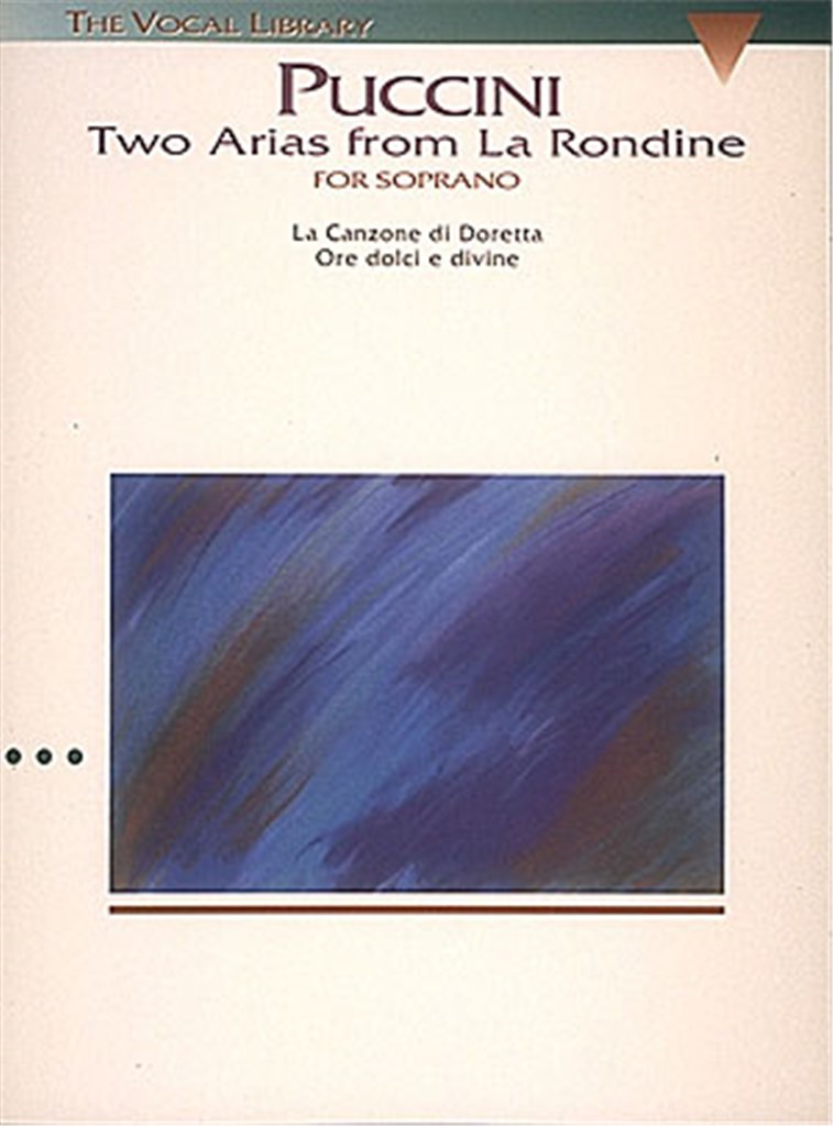 Two Arias from La Rondine