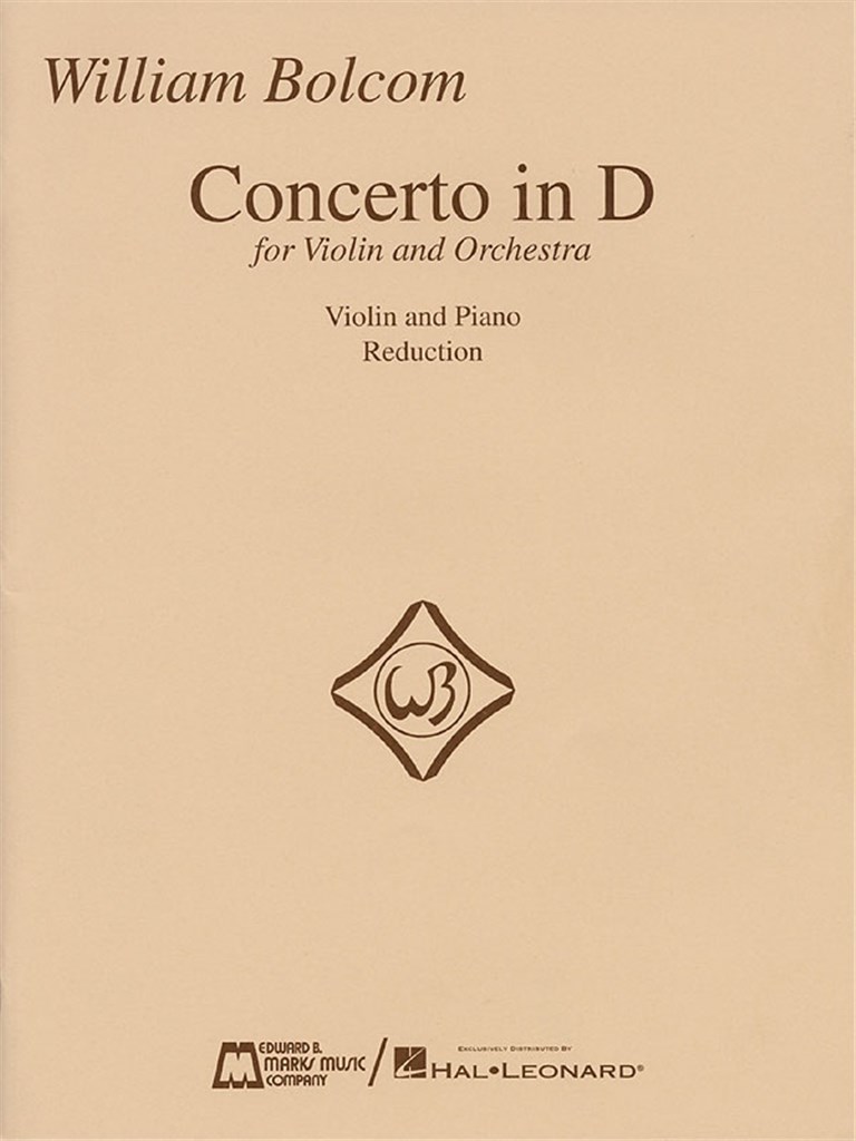 Concerto in D for Violin and Orchestra
